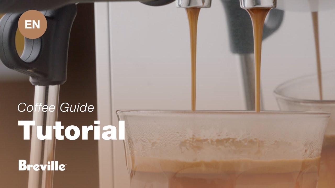 Breville coffee guide tutorial - How to make an Americano