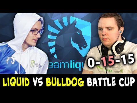 LIQUID vs AdmiralBulldog on Battle Cup — CHEESE STRAT superfast Aghs Tidehunter