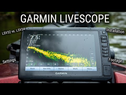 Garmin Livescope: How to Install, Settings, LSV32 vs. LSV34, Transducer Orientation, Footage