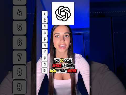 Top 10 COSE senza le quali NON VIVO😂