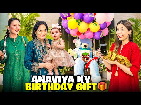 Anaviya Ky Birthday Gifts🎁🤩|18 Lakh Ka Gold Khareed Liya😱♥️|Ghar Par Chor Agaye?😰😭|Fatima Faisal 