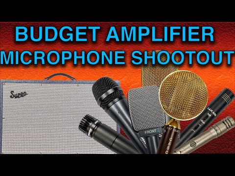 Guitar Amplifier Microphone Shootout: Shure SM57, Sennheiser e835, e609 and Cascade Fathead