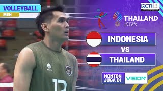 Live Voli Putra Indonesia vs Thailand dalam Perebutan Medali Emas SEA Games 2025