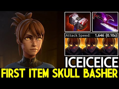 ICEICEICE [Marci] Most Annoying Hero with First Basher Build Dota 2