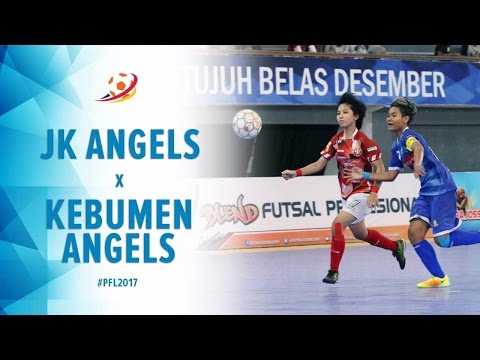 Jaya Kencana Angels (1) VS (2) Kebumen Angels - Women Pro Futsal League 2017