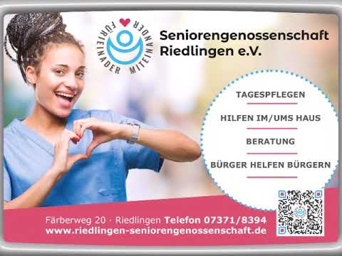 Riedlingen - Tagespflege am Grabe 07371-923170
Riedlingen - Demenzpflege 07371-184726
Bad Buchau - Haus mit Herz 07582-9334730