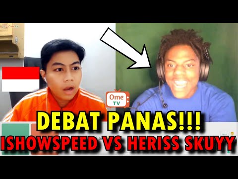 HERISS SKUYY REAKSI KETEMU ISHOWSPEED DI OME TV!!!