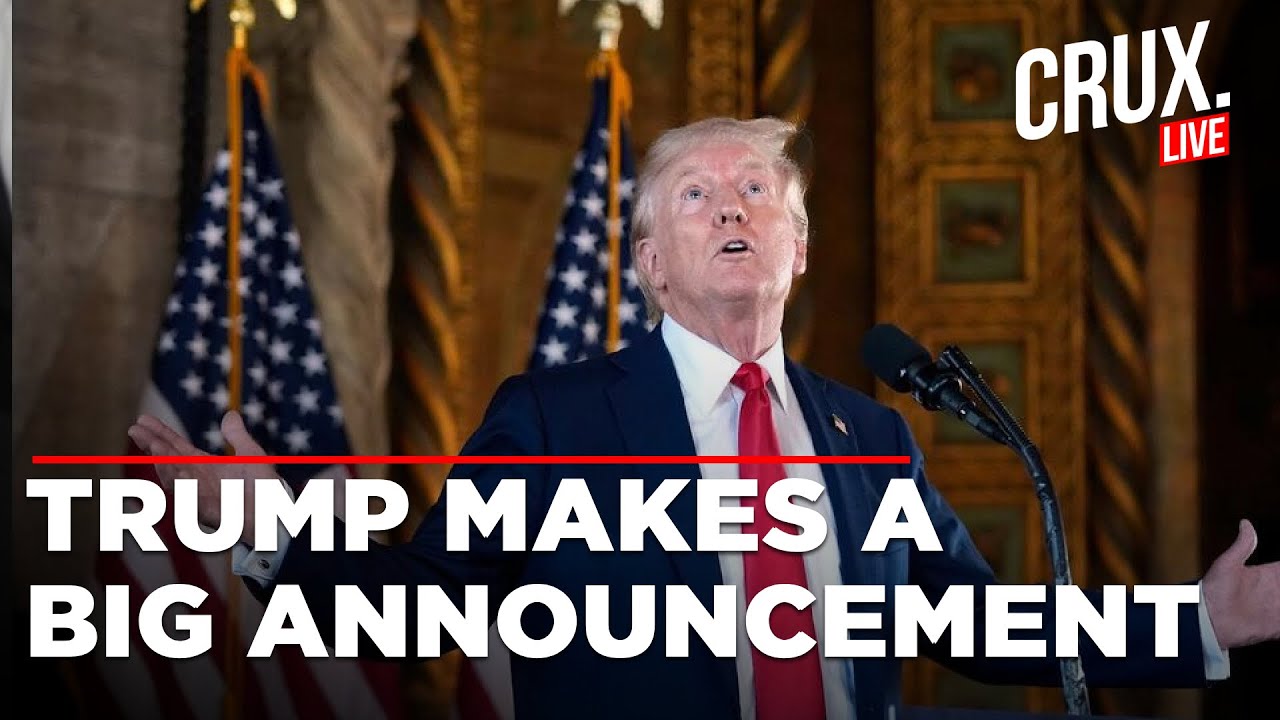 LIVE | Trump Latest News | Donald Trump's Big Announcement | US Elections 2024 Latest News