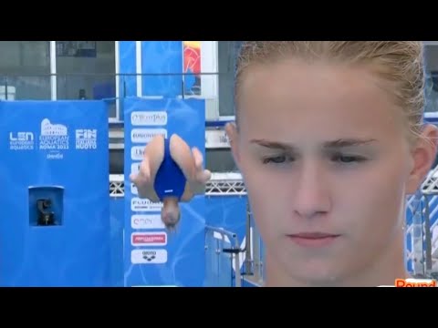 Women's Diving || Helle TUXEN (NORWAY) - 3m Spring - EUROPEAN AQUATICS CHAMPIONSHIPS 2022 ROMA
