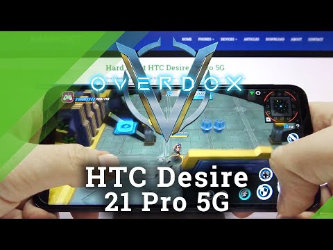 Overdox Gameplay on HTC Desire 21 Pro 5G – High Graphic Settings | FPS | Performance