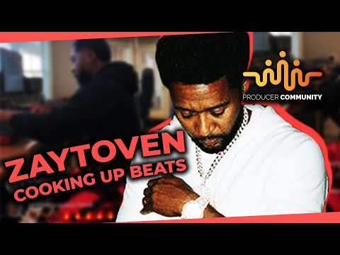 Zaytoven Cooking up Beats in the Studio 🎹🔥 "BEHIND THE BEAT" 🔥