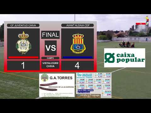 CF Juventud Chiva "B" vs Avant Aldaia CDF - Alevín -  02-04-21