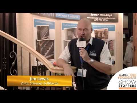 Vision Stairways President Jim Lewis At The Atlanta Home Show 2015