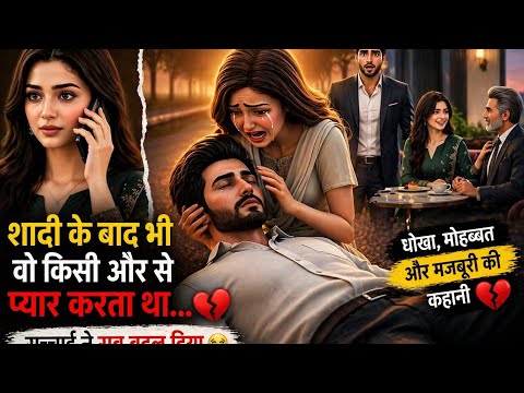 "मोहब्बत, धोखा और मजबूरी की कहानी 💔 | Sad Love Story in Hindi | Emotional Story"