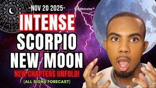 🌙SCORPIO NEW MOON🔥 - All Signs - Dramatic Changes in Love, Money, Success! 🔥✨