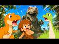 Good Dinosaur THE CURSED DINO STATUE Friends Face An Ancient Mystery Good Dinosaur Toon