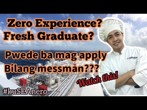 Pwede ba mag apply bilang Messman..kahit Zero experience? | Erwin Alvarez