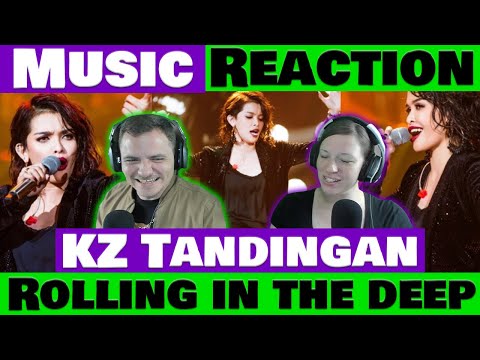 KZ Tandingan - Rollin in the deep - She Was FEELING Herself!!! (Reaction)