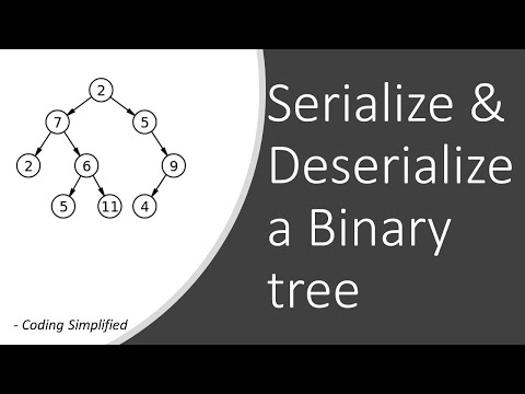 Binary Tree - 70: Serialize & Deserialize a Binary tree
