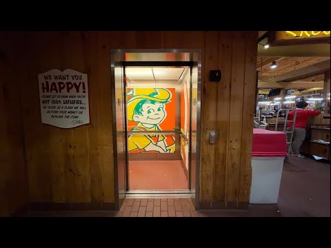 EPIC MOTOR!!! OTIS Series 5 Hydraulic Elevator @ Stew Leonard's Newington, CT