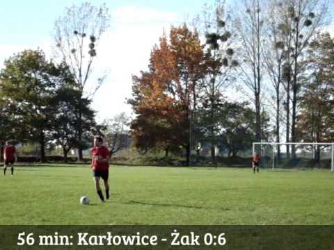 Calc Karłowice - Żak Wrocław 3:7 (skrót)