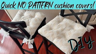 DIY IKEA Cushion Covers Without a Pattern!