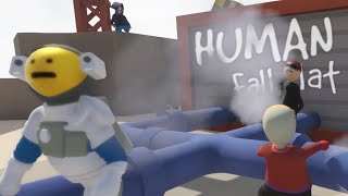 Laying Pipe - Human Fall Flat Gameplay