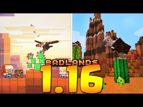 NUOVO MOB, CACTUS e NOVITÀ DELLA MESA in MINECRAFT 1.16