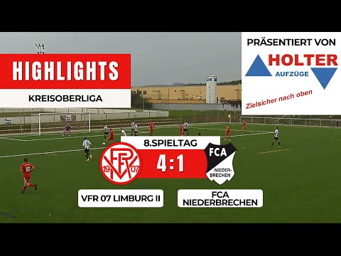 VfR 07 Limburg II - FCA Niederbrechen 4:1 | Kreisoberliga Limburg-Weilburg | 8.Spieltag