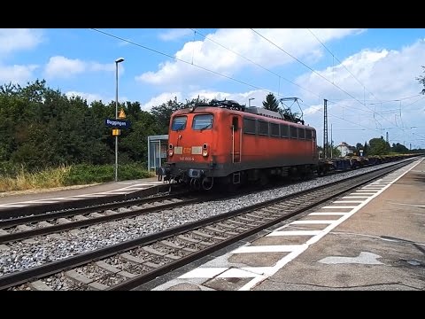Zugsichtungen - Rheintalbahn - Zugvehrkehr in Buggingen 1/2