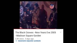 Trey Anastasio with the Black Crowes Hard to Handle Jam NYE 05