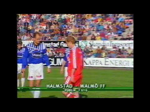 Halmstads BK - Malmö FF (Allsvenskan 1995)