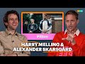 Pillion Harry Melling And Alexander Skarsgård On The Film S Dom Sub Dynamic And Leather Looks