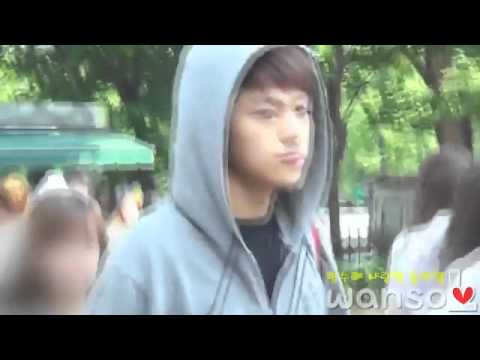 120519 INFINITE (L) Backstage [Fancam] @KBS Music Bank