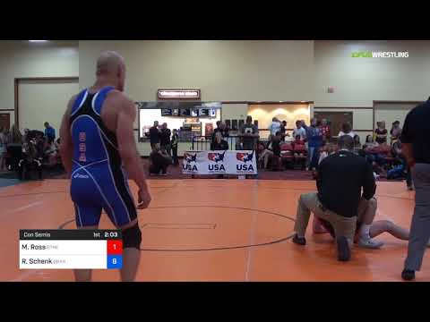 2018 Marine Corps US Open/Masters D Greco Roman 78 Con Semis - Michael Ross (Othe) Vs. Russell Sch