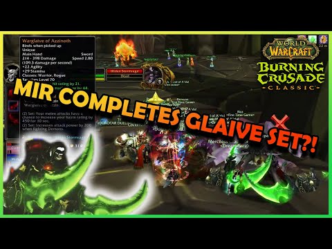 Rank 1 Rogue COMPLETES his WARGLAIVE SET and PUMPS!! | Daily Classic WoW Highlights #313 |