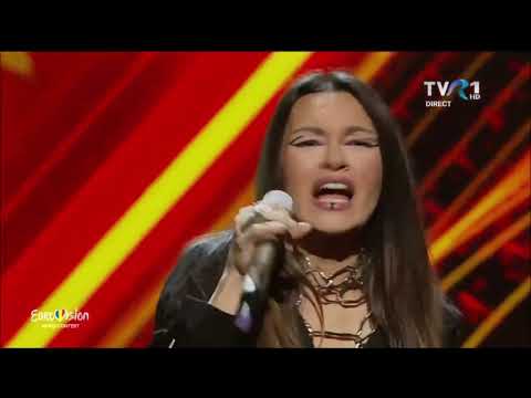 Vladana - Breathe (Montenegro Eurovision 2022)LIVE @ Selecția Națională 2022