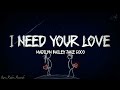 I Need Your Love Madilyn Bailey Jake Coco Official Music Video Lyrics