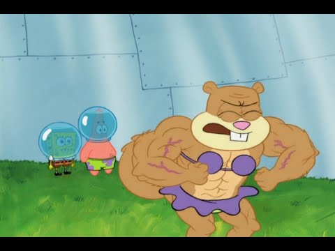 Female Muscle clip 139 - SpongeBob Squarepants