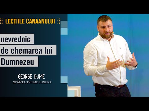 nevrednic de chemarea lui Dumnezeu • George Dume • Biserica Sfânta Treime Londra • 2022