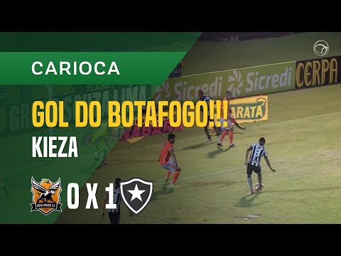GOL (KIEZA) - NOVA IGUAÇU X BOTAFOGO - 22/02 - CARIOCA 2018