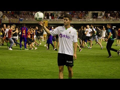 Resumen F.C. Barcelona B-Racing de Santander (TVE Cantabria)