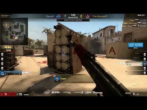 Tsogoo 1v4 clutch vs Cloud9 [ IEM Oakland 2017 ]