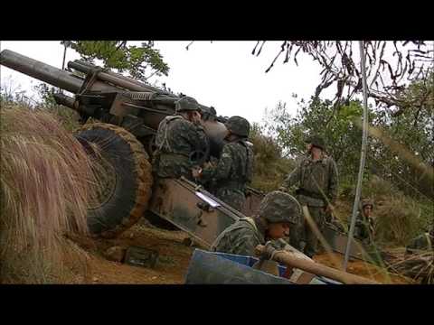 Obuseiro 155mm tiro real