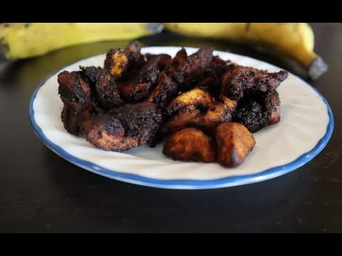 KELEWELE - DELICIOUS SPICY PLANTAIN CUBES!