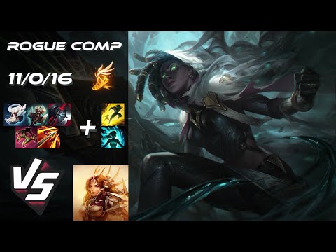 Rogue Comp SUPPORT Senna vs Leona - EU Challenger Patch 14.18