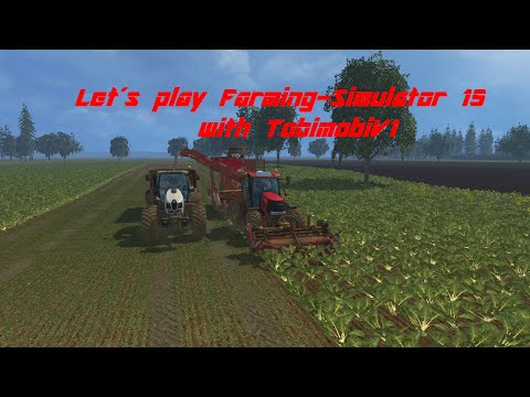 Let´s play Farming Simulator 15 #41 We have joysticks