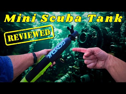 GOYOJO Portable Mini Scuba Tanks with Pump - Unboxing/Review