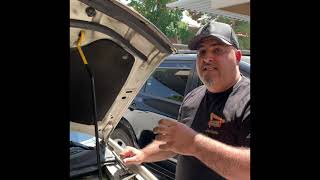 2008 Lincoln MKX Battery replace Remove/Install