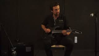 Video thumbnail for IBANEZ IRON LABEL RGIR30BFE BKF ELECTRIC GUITAR - QUICK REVIEW by Haworth Guitars